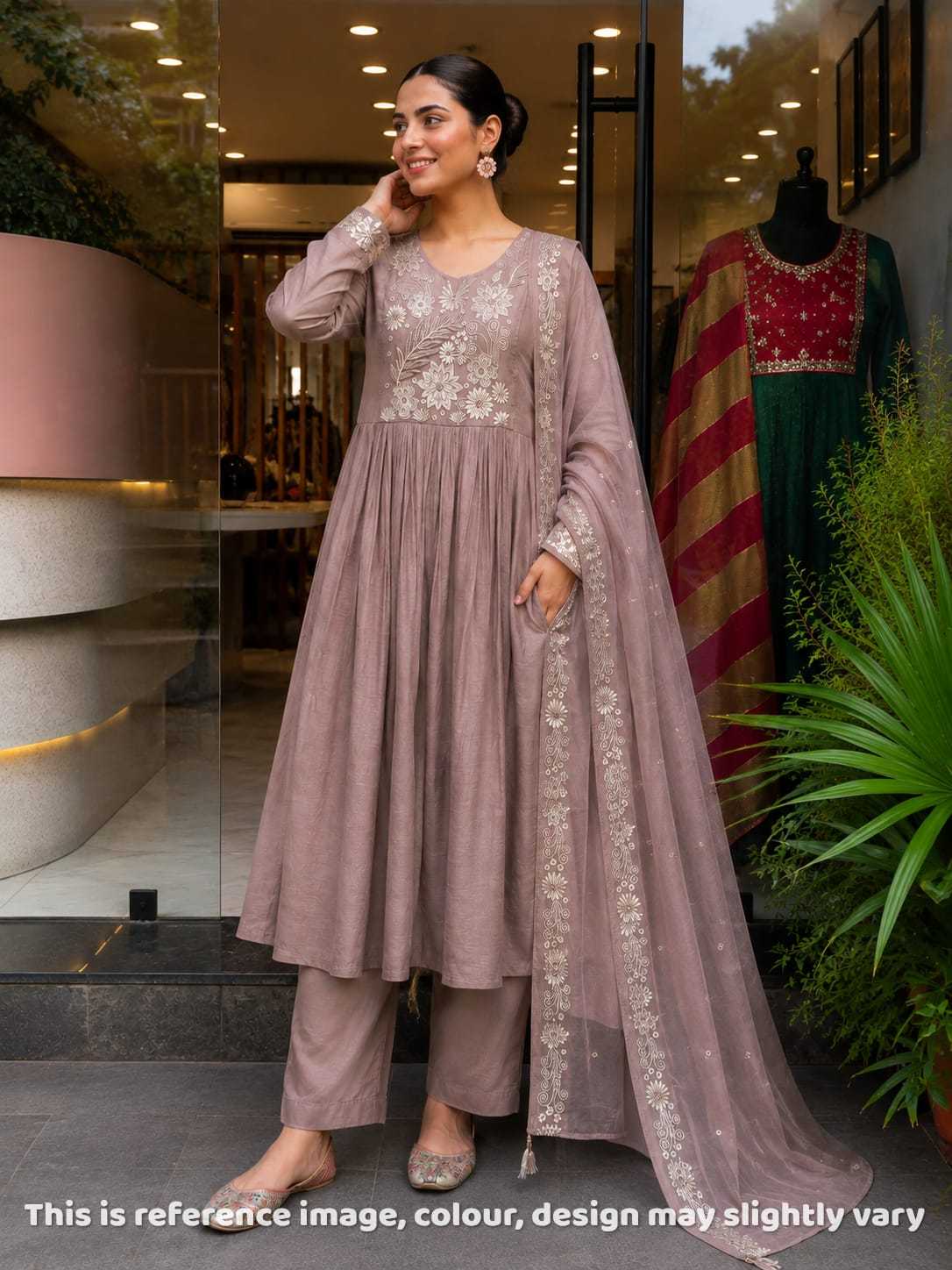YNF Wholesale Chanderi Soft Designer Kurtis KESH147 Aamrapali | Surat Manufacturer
