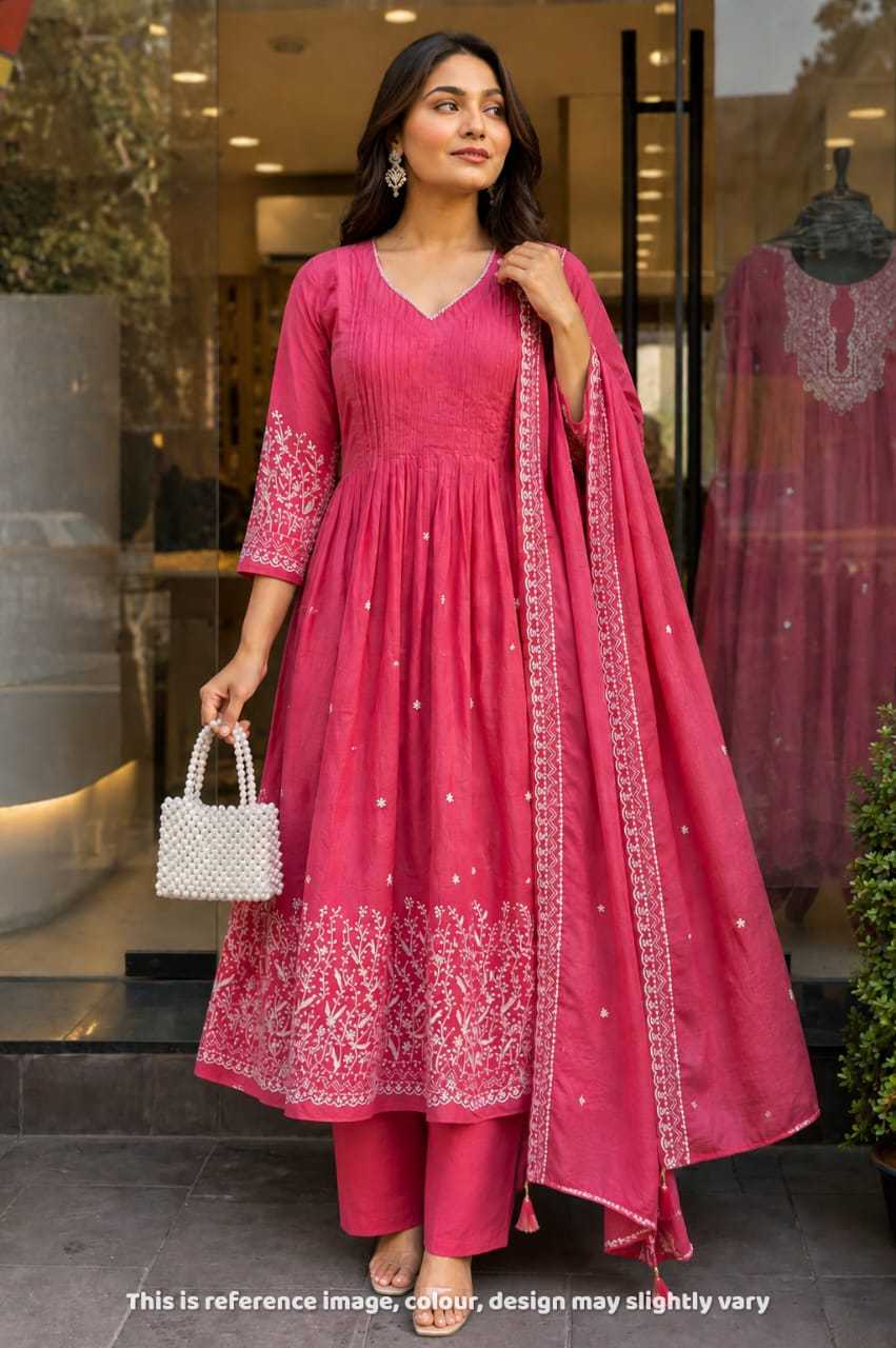 YNF Wholesale Chanderi Soft Ladies Suits KESH147 Kavini | Surat Manufacturer
