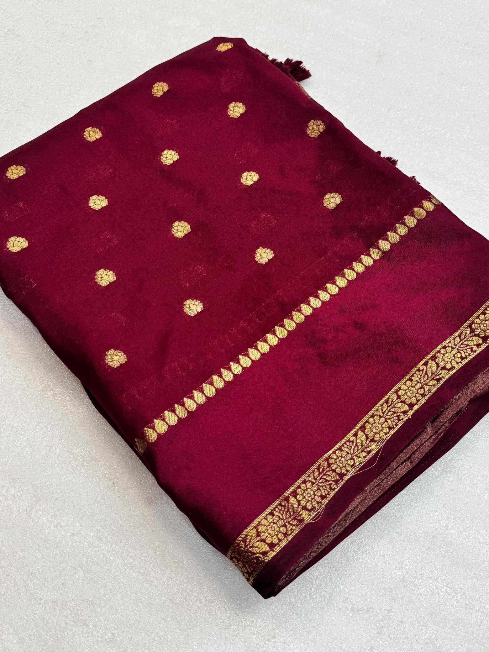 YNF Wholesale Crepe Silk Crepe Silk Saree KESH187 Devika | Surat Manufacturer