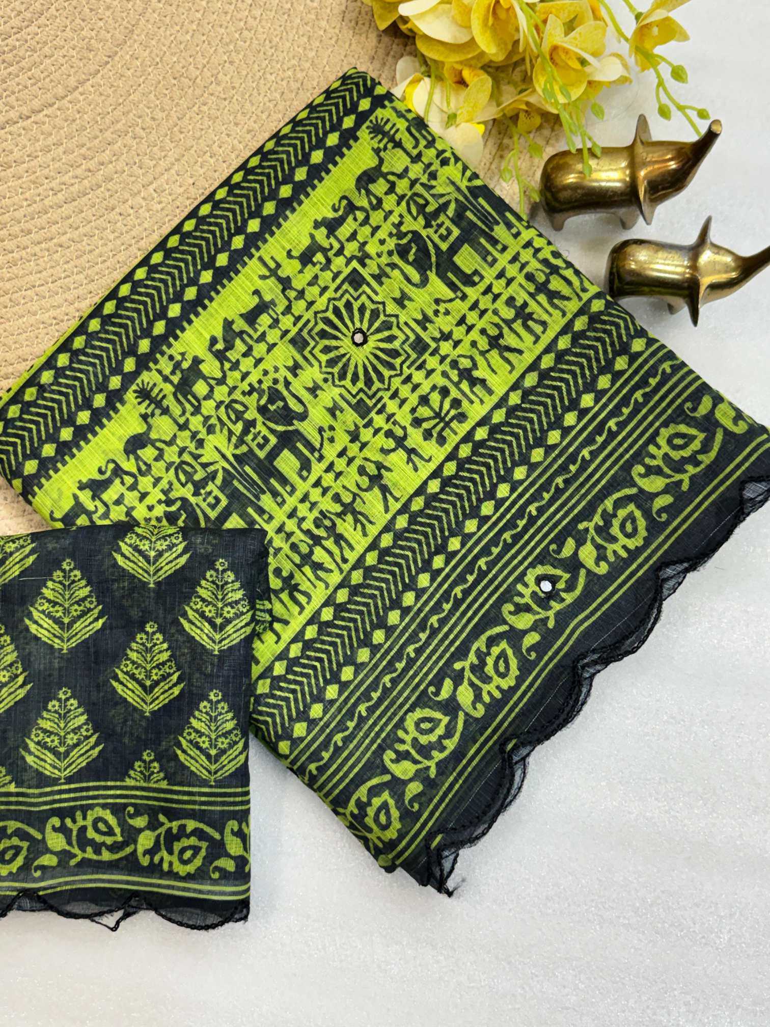 YNF Wholesale Cotton Fancy Sarees KESH187 Gajraj | Surat Manufacturer