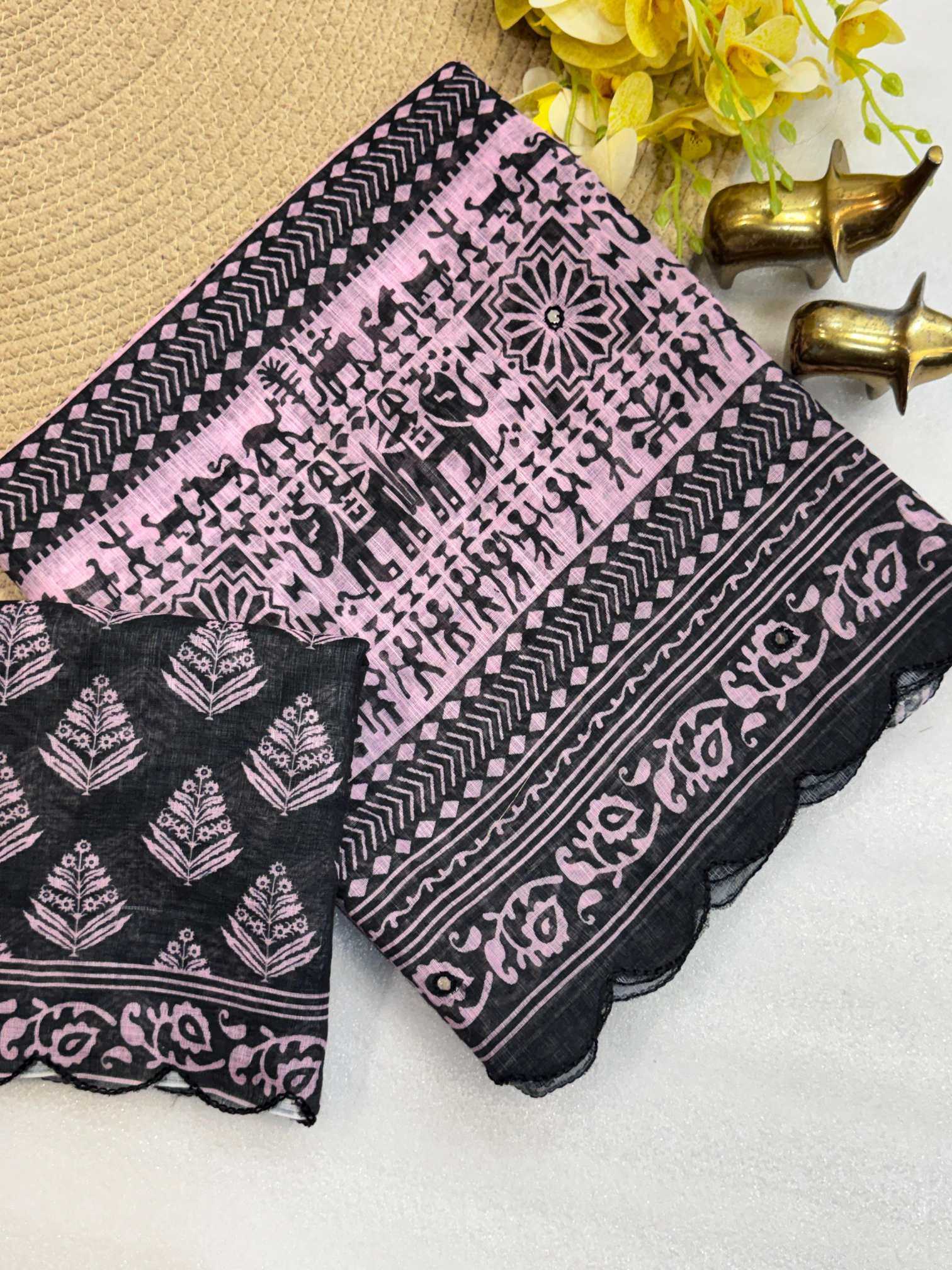 YNF Wholesale Cotton Fancy Sarees KESH187 Gajraj | Surat Manufacturer