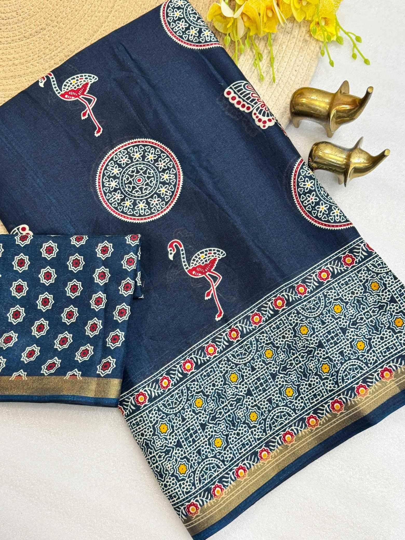 YNF Wholesale Cotton Printed Sarees KESH187 Panika | Surat Manufacturer
