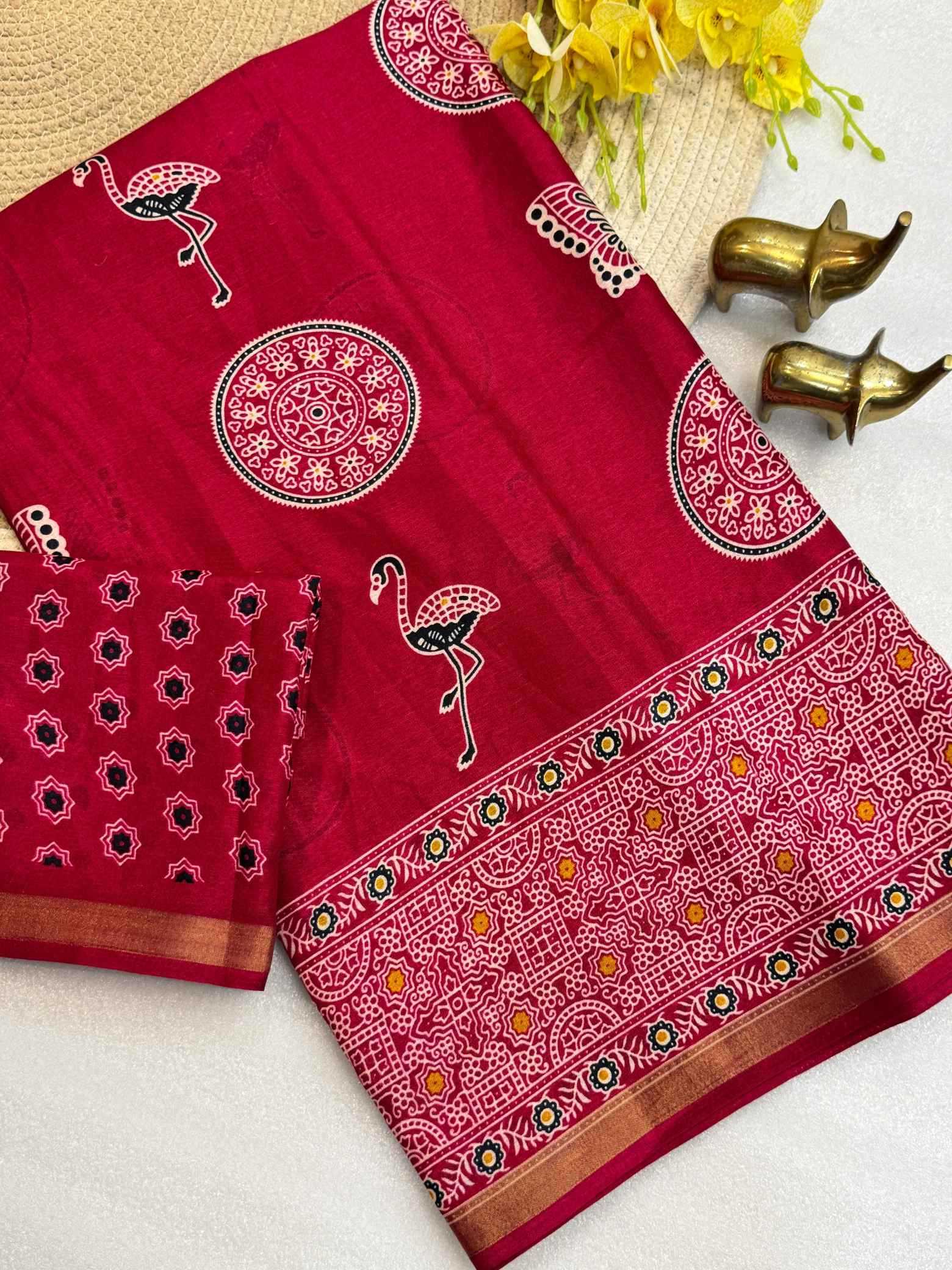 YNF Wholesale Cotton Printed Sarees KESH187 Panika | Surat Manufacturer