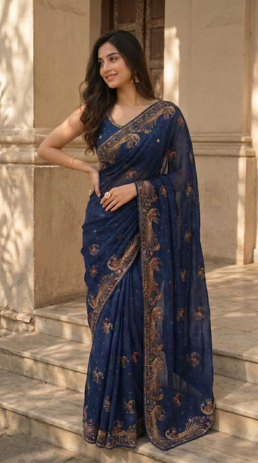 YNF Wholesale Chiffon Chiffon Sarees KESH202 09 | Surat Manufacturer