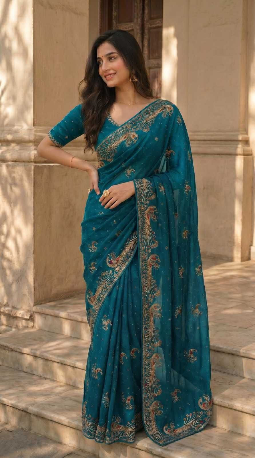 YNF Wholesale Chiffon Chiffon Sarees KESH202 09 | Surat Manufacturer