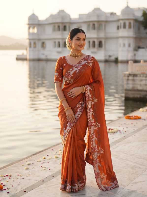 YNF Wholesale Rangoli Silk Designer Sarees KESH202 46 | Surat Manufacturer