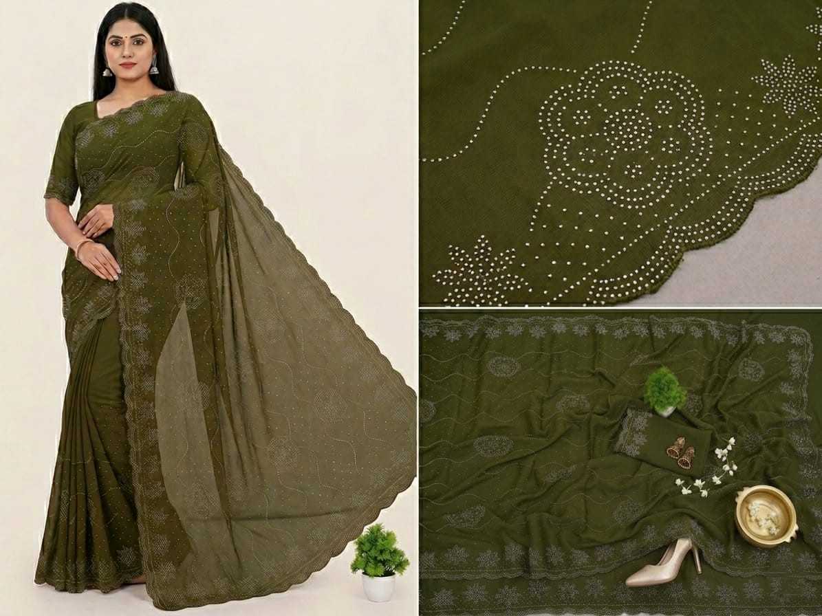 YNF Wholesale Soft Vichitra Designer Sarees KESH202 8 | Surat Manufacturer