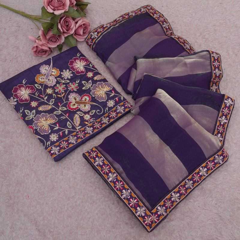 YNF Wholesale Chiffon Designer Sarees KESH20256 | Surat Manufacturer