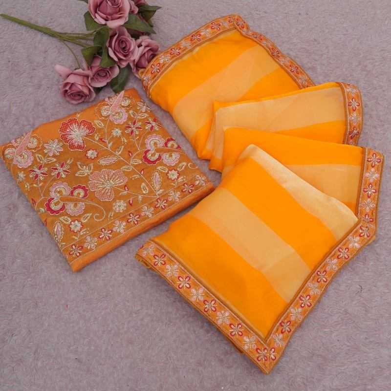 YNF Wholesale Chiffon Designer Sarees KESH20256 | Surat Manufacturer
