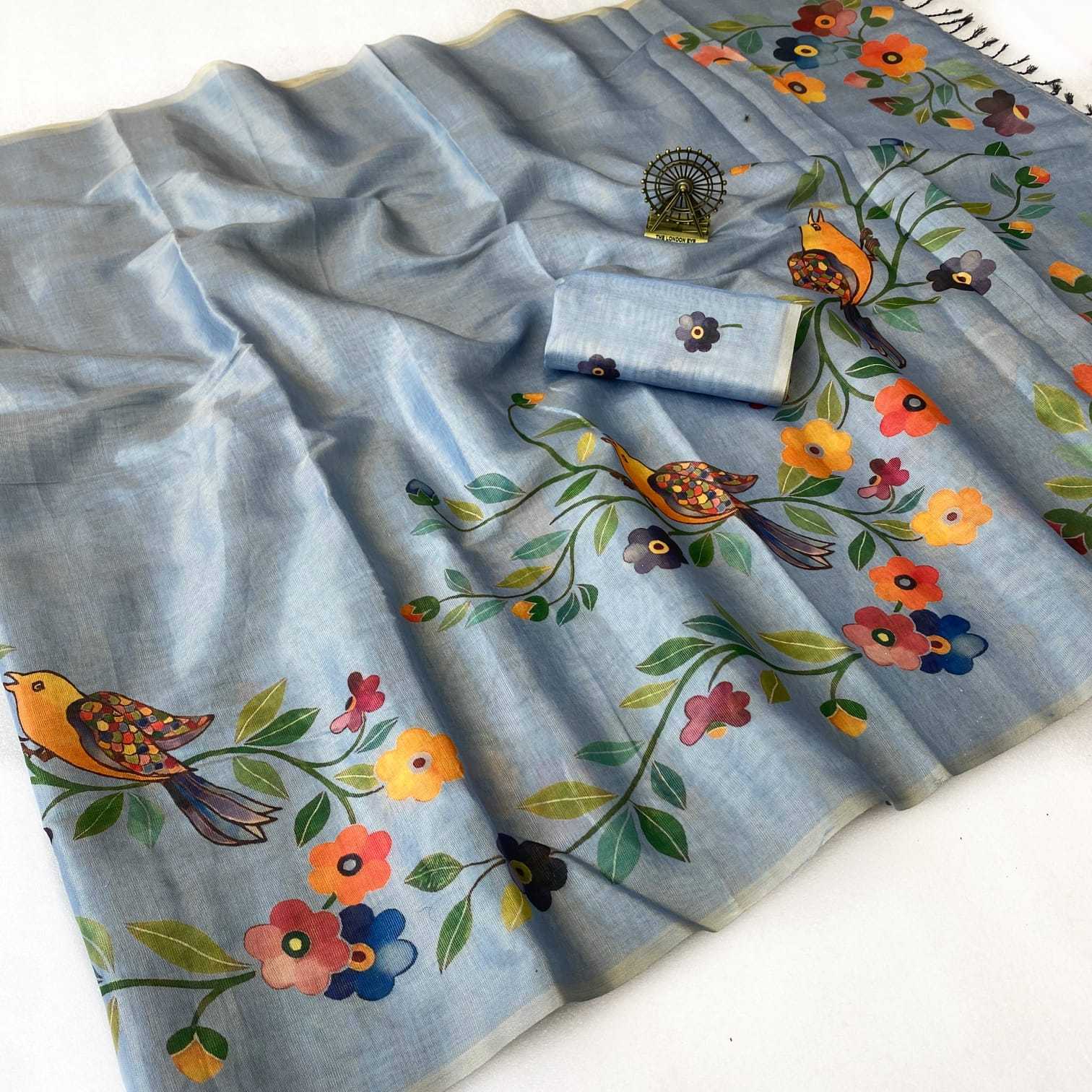 YNF Wholesale Erode Silk Printed Sarees KESH207 Sue | Surat Manufacturer