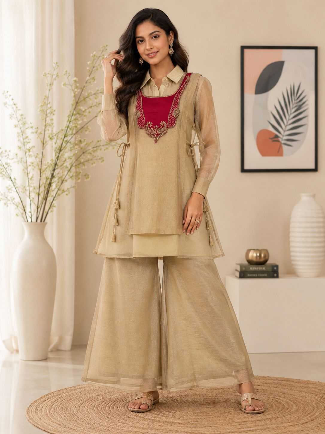 YNF Wholesale Crunchi Co-ord Set KESH210 Harshita | Surat Manufacturer
