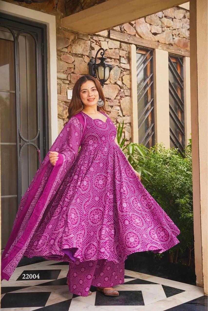 YNF Wholesale Cotton Printed Kurtis KESH448 Barkha | Surat Manufacturer