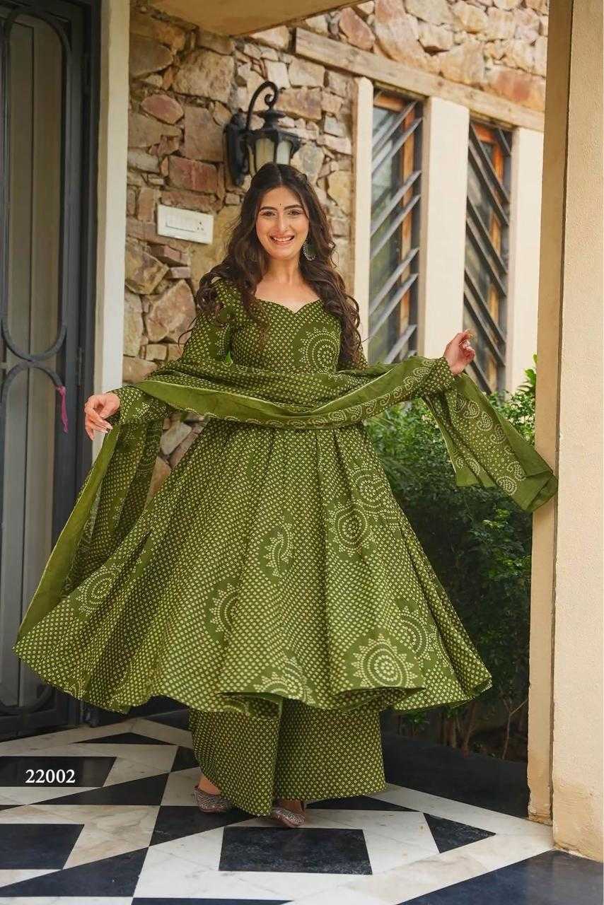 YNF Wholesale Cotton Printed Kurtis KESH448 Barkha | Surat Manufacturer