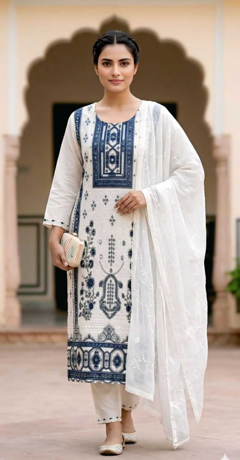 YNF Wholesale Cotton Printed Suits KESH448 KUMB SOBER | Surat Manufacturer
