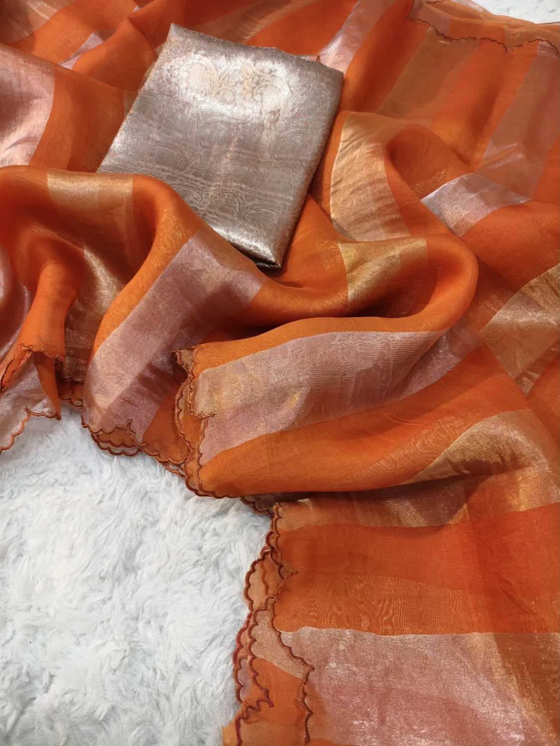 YNF Wholesale Tissue Silk Soft Silk Sarees KESH484 Barkha | Surat Manufacturer
