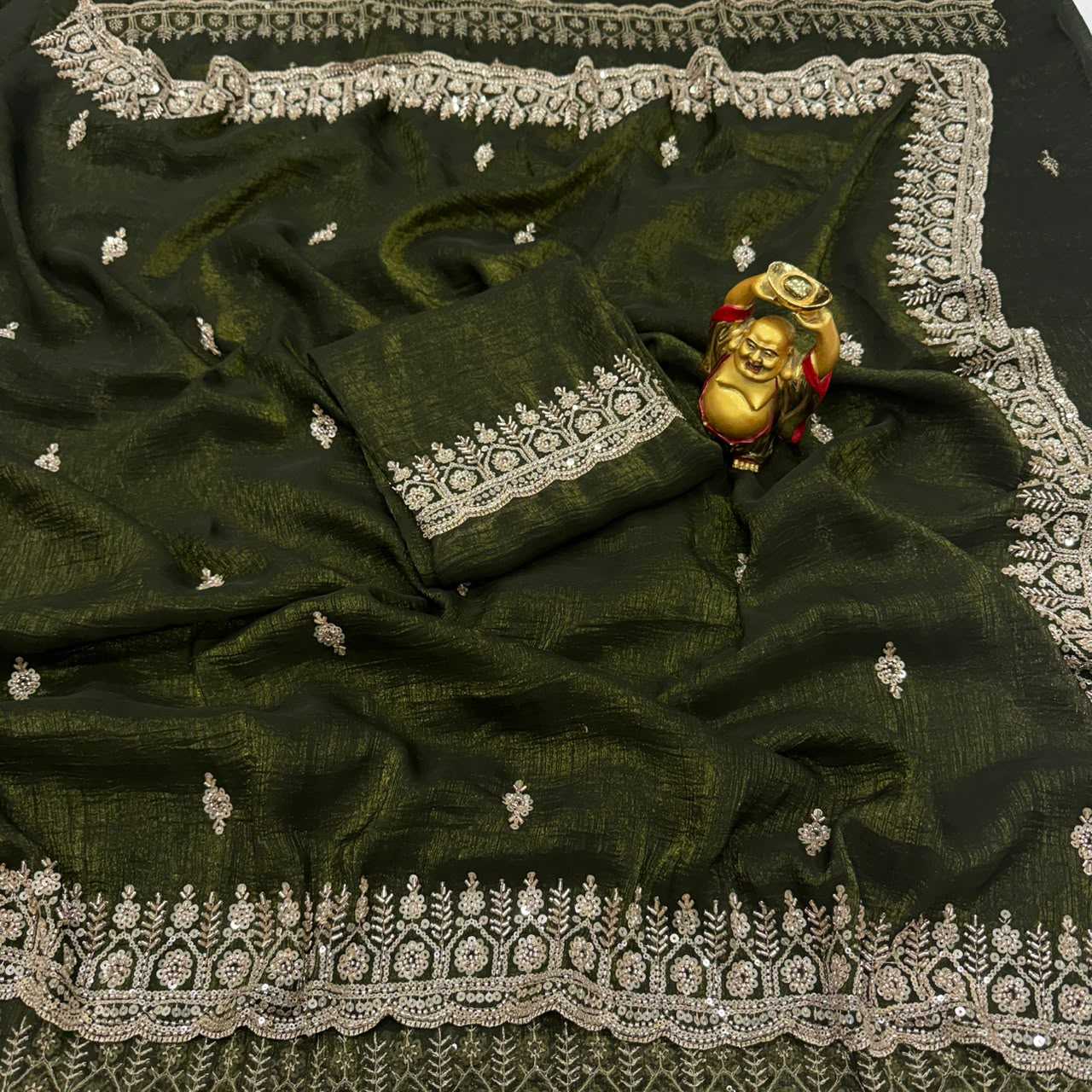 YNF Wholesale Crunchi Party Wear Sarees KESH486 Grand | Surat Manufacturer