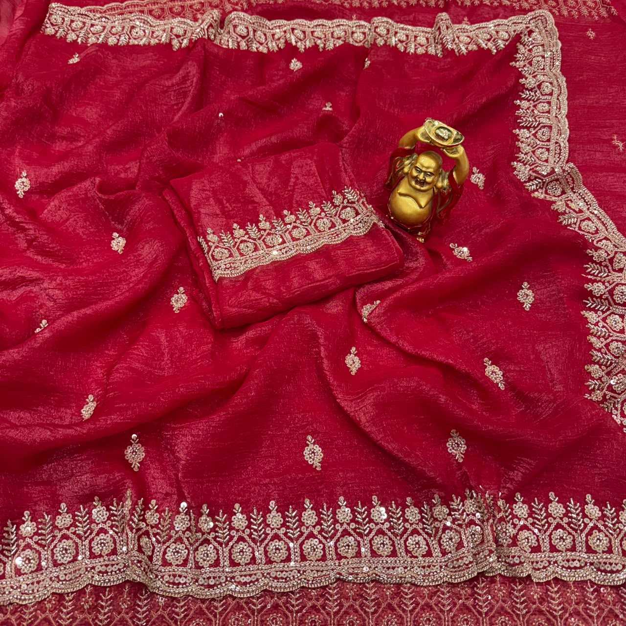YNF Wholesale Crunchi Party Wear Sarees KESH486 Grand | Surat Manufacturer