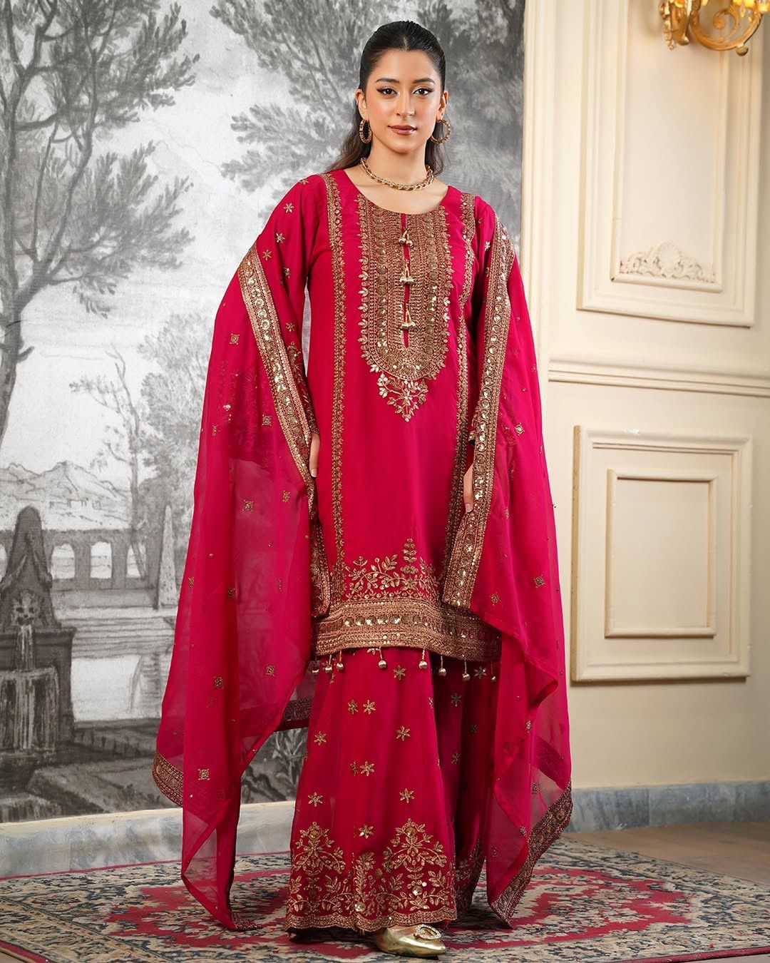 YNF Wholesale FENDY Embroidery Suits KESH499 890 | Surat Manufacturer
