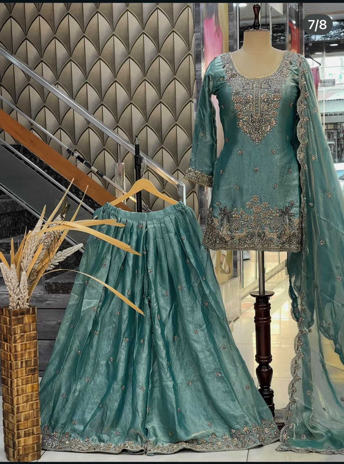 YNF Wholesale FENDY Sharara Salwar Suits KESH506 1280 | Surat Manufacturer