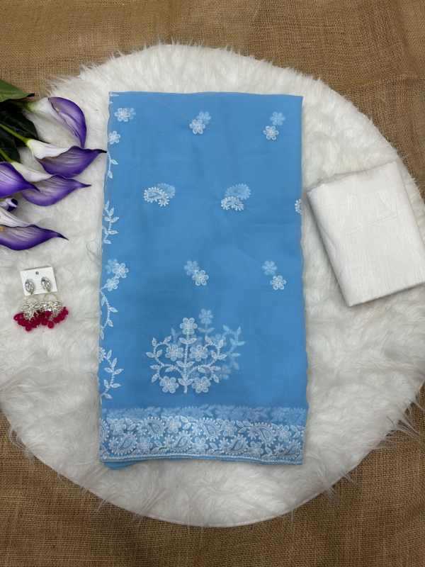 YNF Wholesale Georgette Georgette Sarees KESH509 Nka | Surat Manufacturer