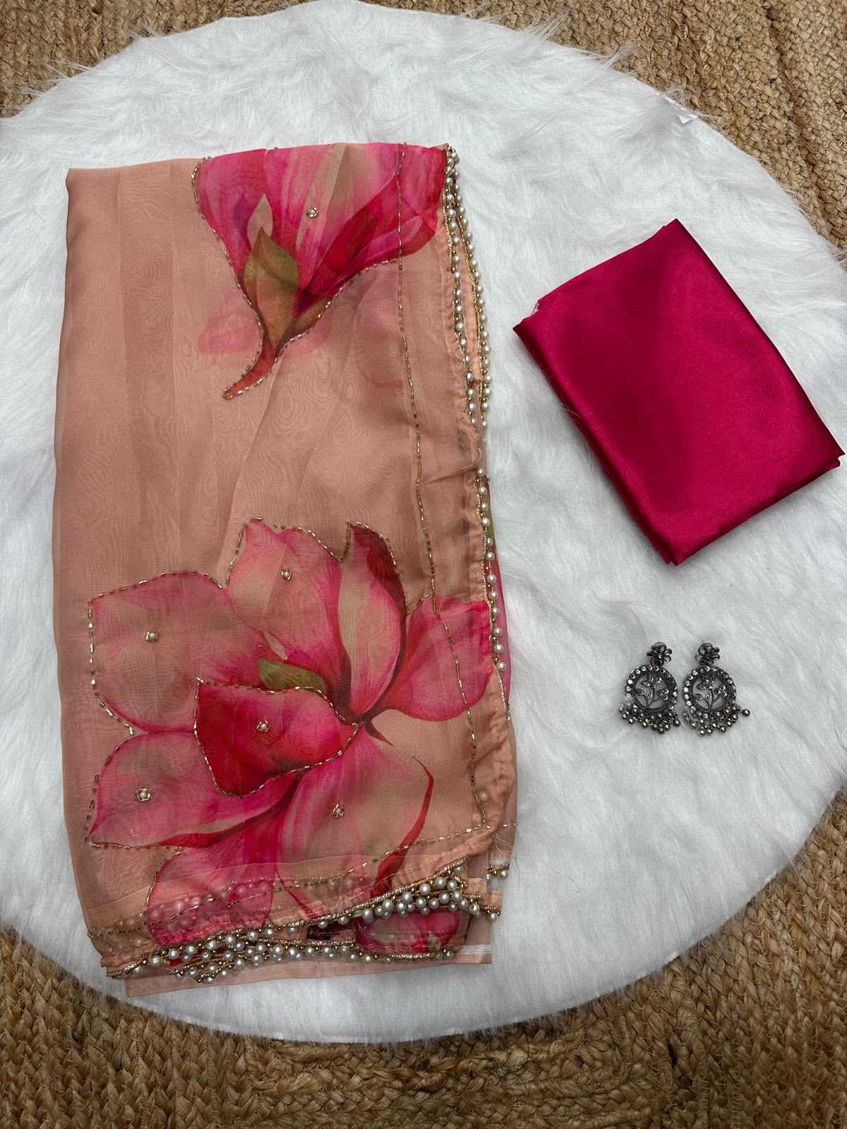 YNF Wholesale Tabby Silk Printed Sarees KESH509 Val | Surat Manufacturer