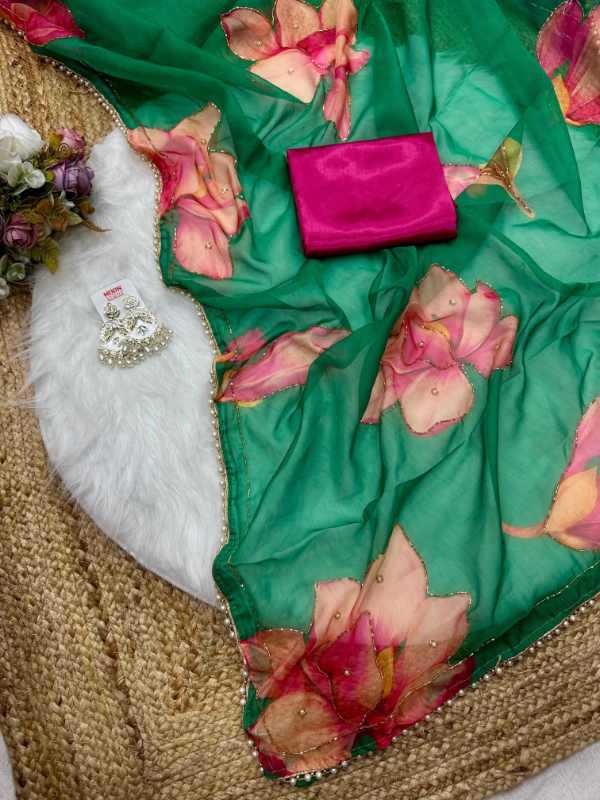 YNF Wholesale Tabby Silk Printed Sarees KESH509 Val | Surat Manufacturer