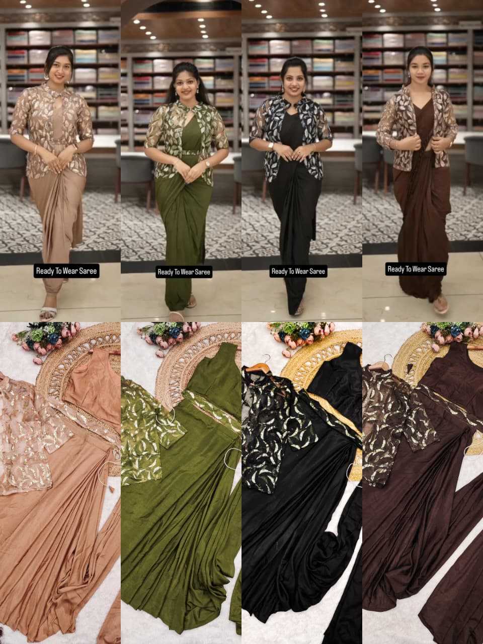 YNF Wholesale Chinon Silk Designer Sarees KESH516 9311 | Surat Manufacturer