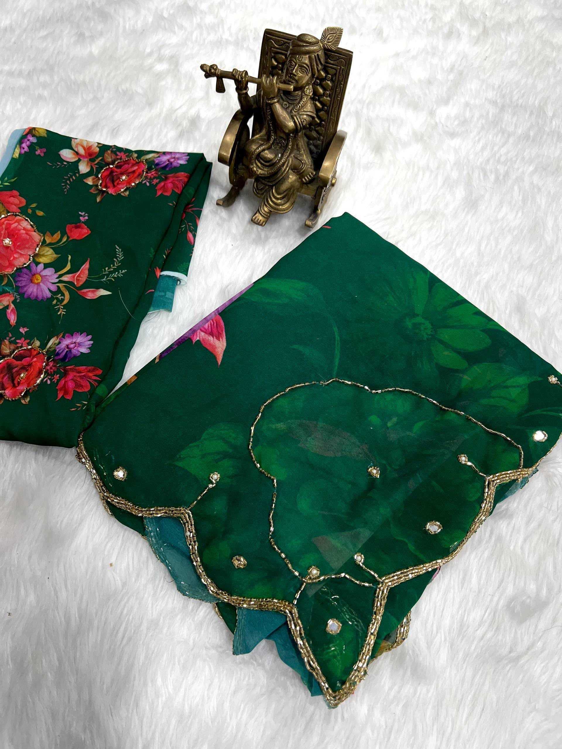 YNF Wholesale Georgette Designer Sarees KESH518 4427 | Surat Manufacturer