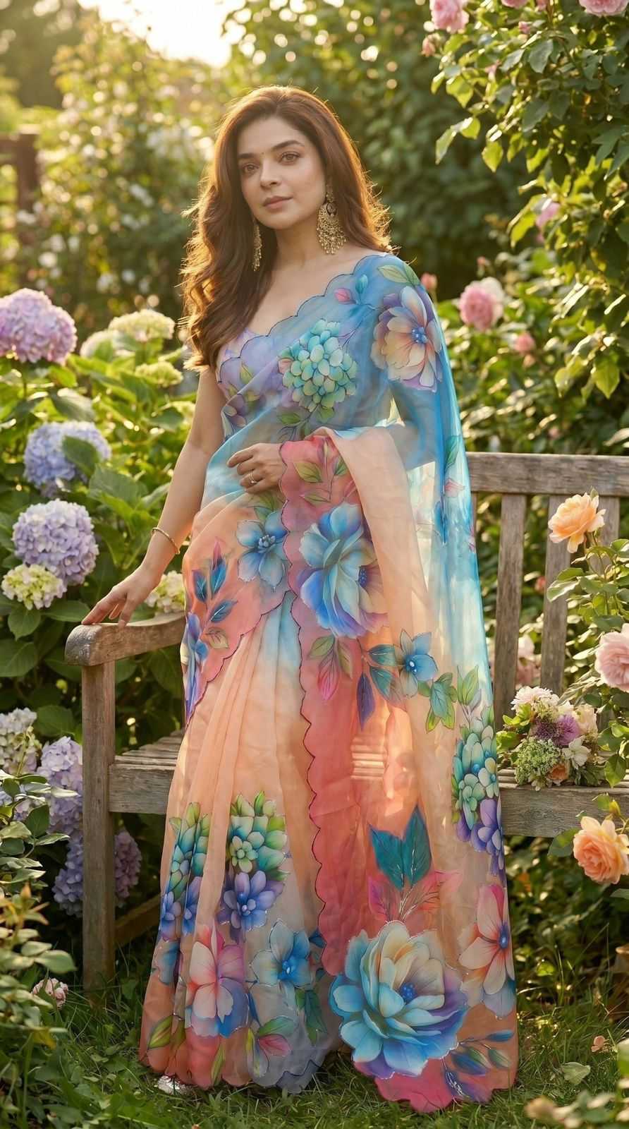 YNF Wholesale Georgette Designer Sarees KESH518 4495 | Surat Manufacturer
