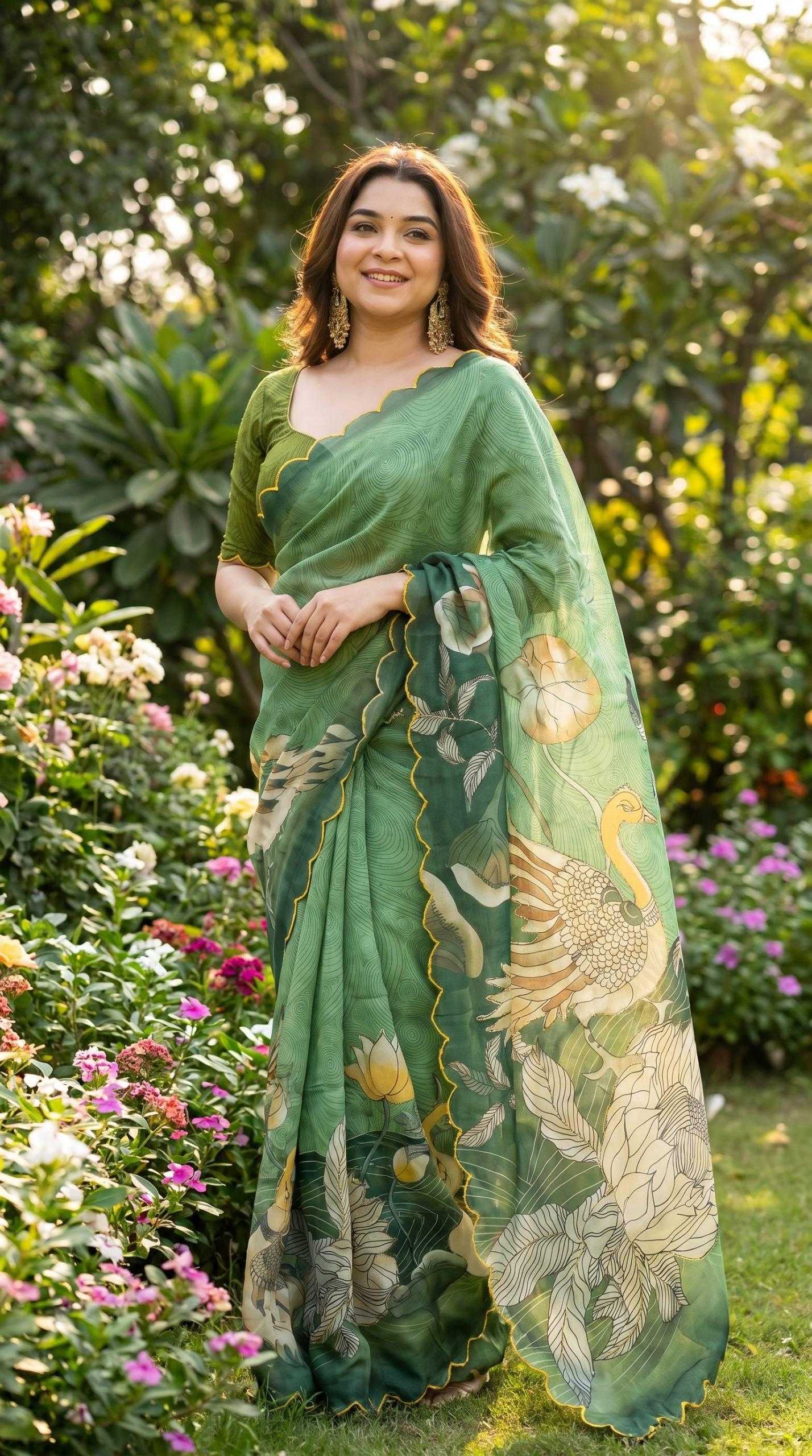 YNF Wholesale Georgette Fancy Sarees KESH518 4499 | Surat Manufacturer