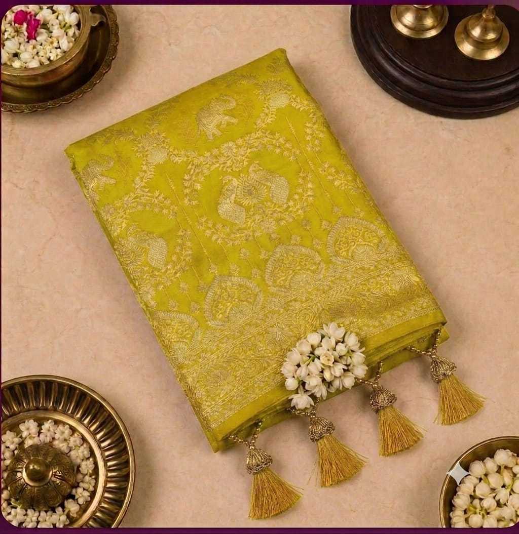 YNF Wholesale Russian Silk Designer Sarees KESH525 PEACOCK | Surat Manufacturer