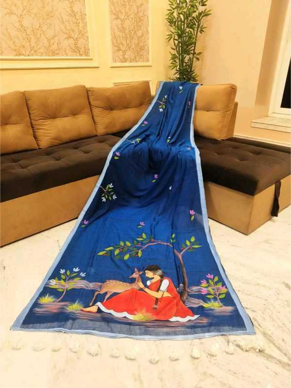 YNF Wholesale Cotton Designer Sarees KESH525 SITA | Surat Manufacturer