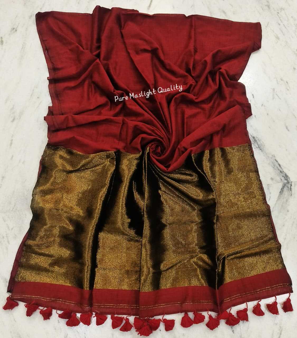 YNF Wholesale Khadi Cotton Zari Border Sarees KESH525 SOLID | Surat Manufacturer