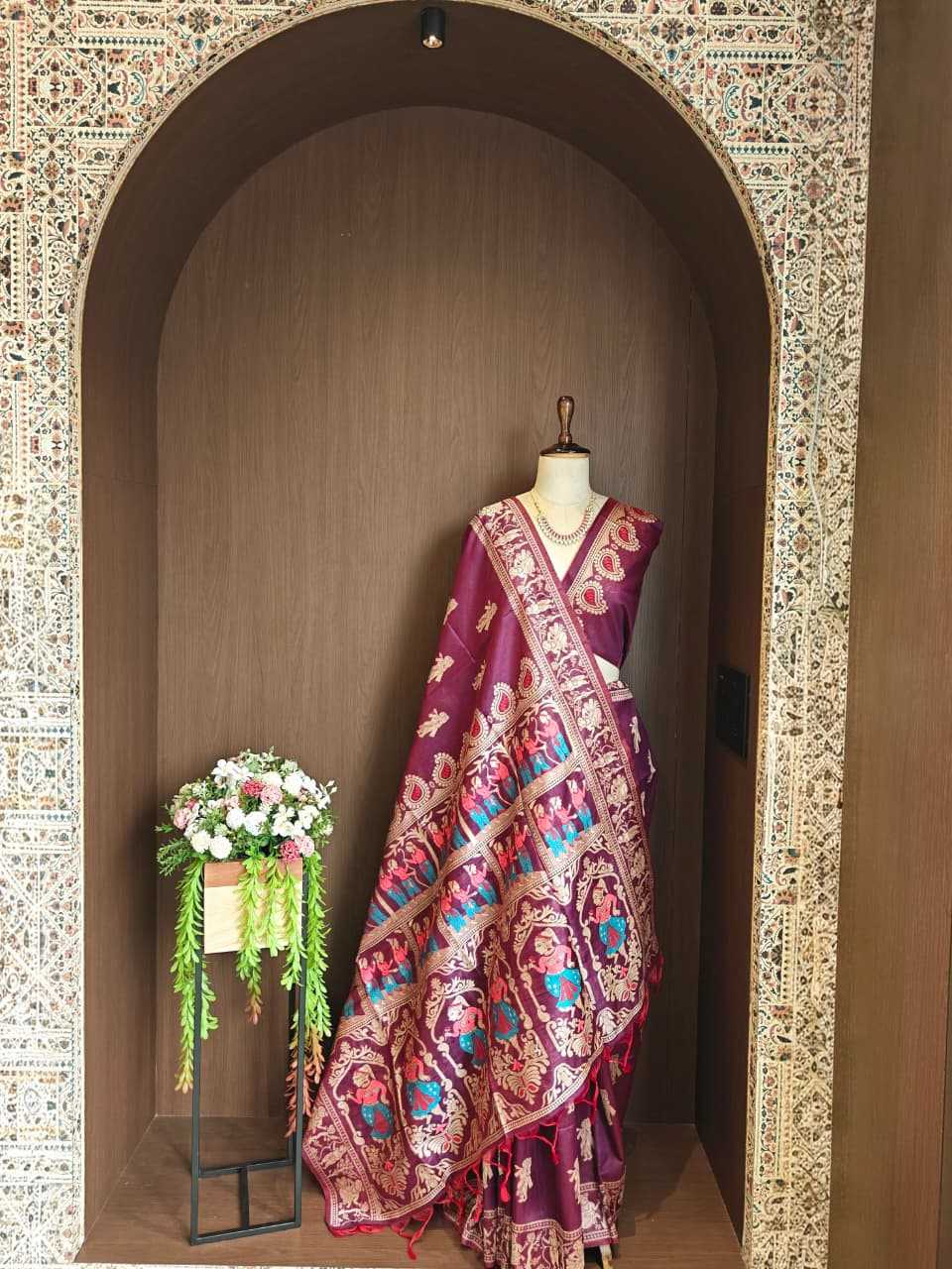 YNF Wholesale Handloom Silk Traditional Silk Sarees KESH532 HANDLOOM 414 | Surat Manufacturer