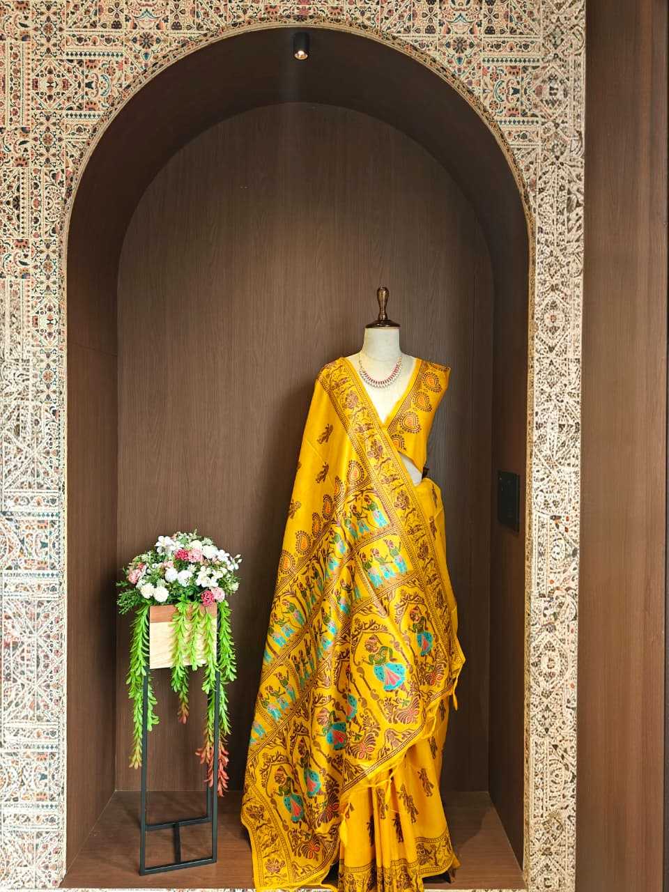 YNF Wholesale Handloom Silk Traditional Silk Sarees KESH532 HANDLOOM 414 | Surat Manufacturer