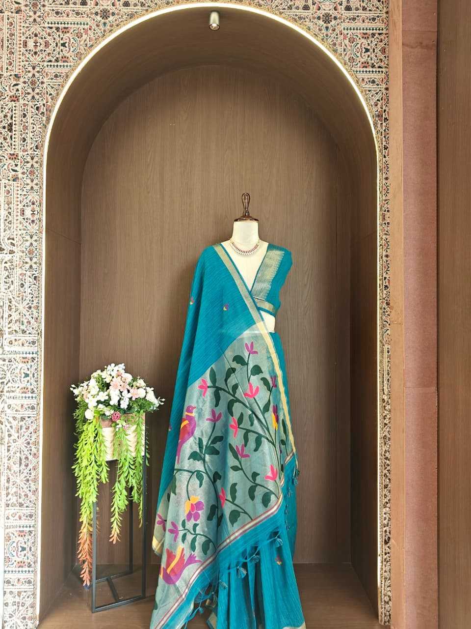 YNF Wholesale Pure Silk Soft Silk Sarees KESH532 Linen Silk 702 | Surat Manufacturer