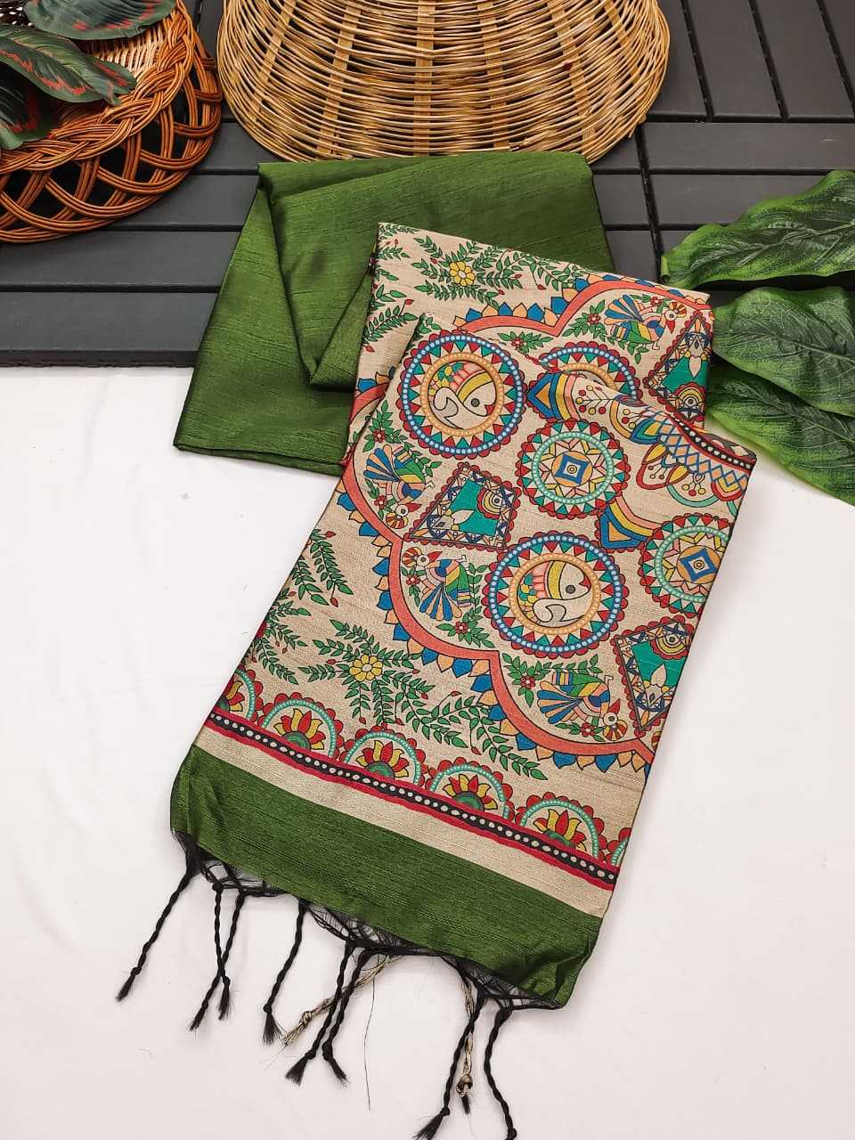 YNF Wholesale Soft Silk Soft Silk Sarees KESH532 MULLAI TUSSAR 108 | Surat Manufacturer