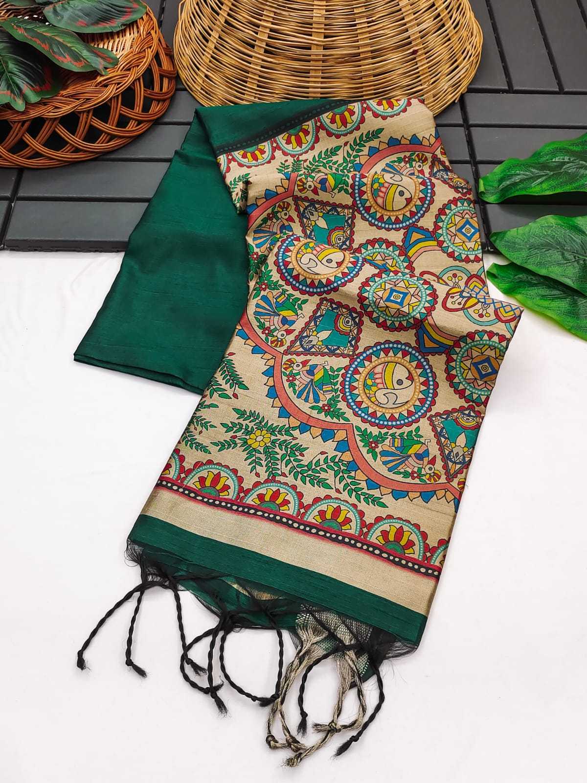 YNF Wholesale Soft Silk Soft Silk Sarees KESH532 MULLAI TUSSAR 108 | Surat Manufacturer