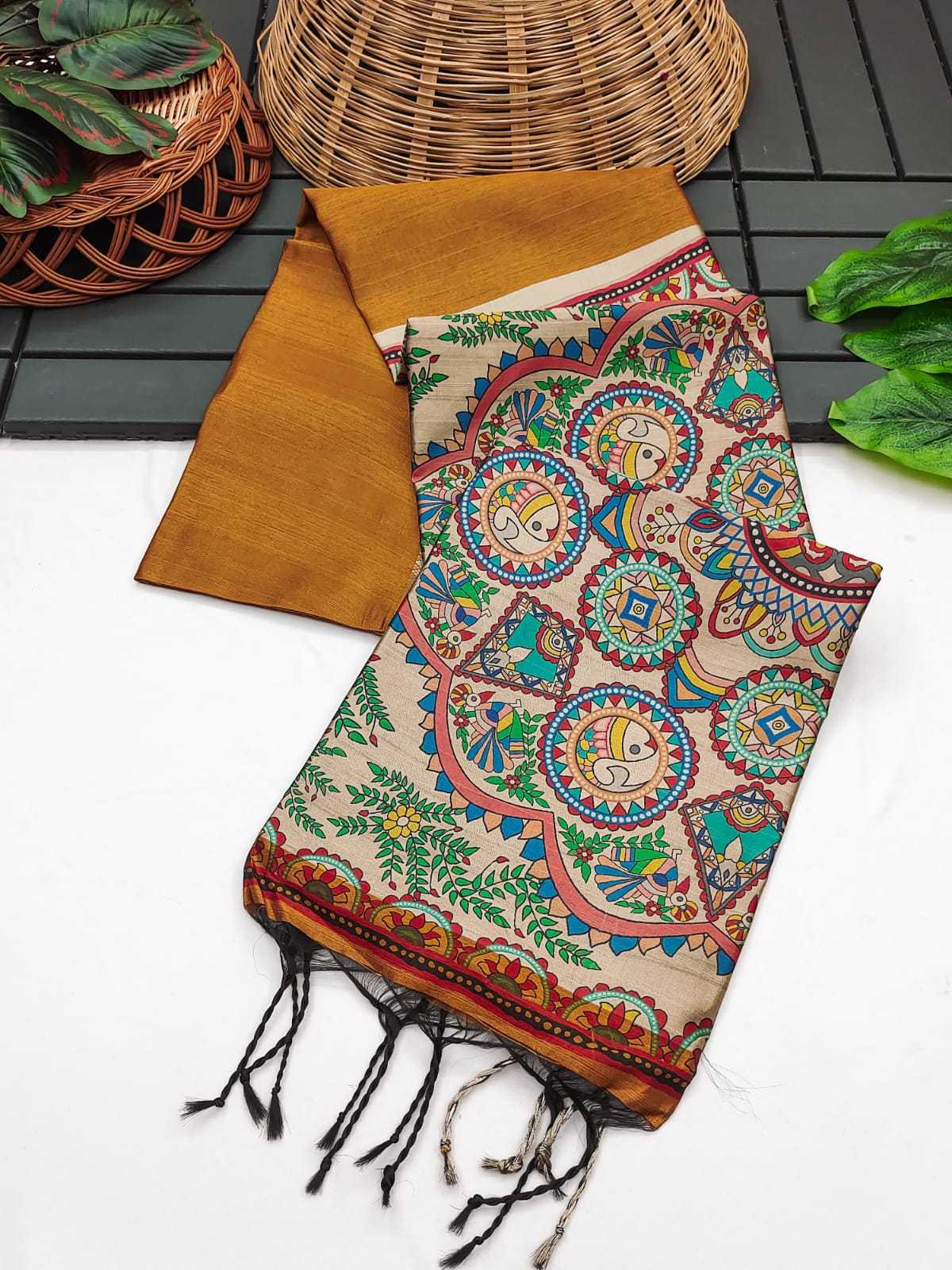 YNF Wholesale Soft Silk Soft Silk Sarees KESH532 MULLAI TUSSAR 108 | Surat Manufacturer