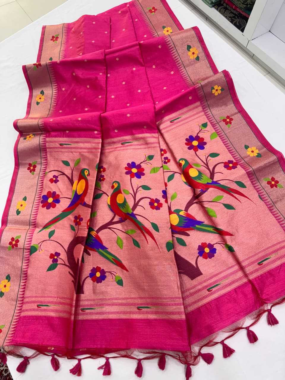 YNF Wholesale Soft Silk Soft Silk Sarees KESH532 Phoolmala Paithani | Surat Manufacturer