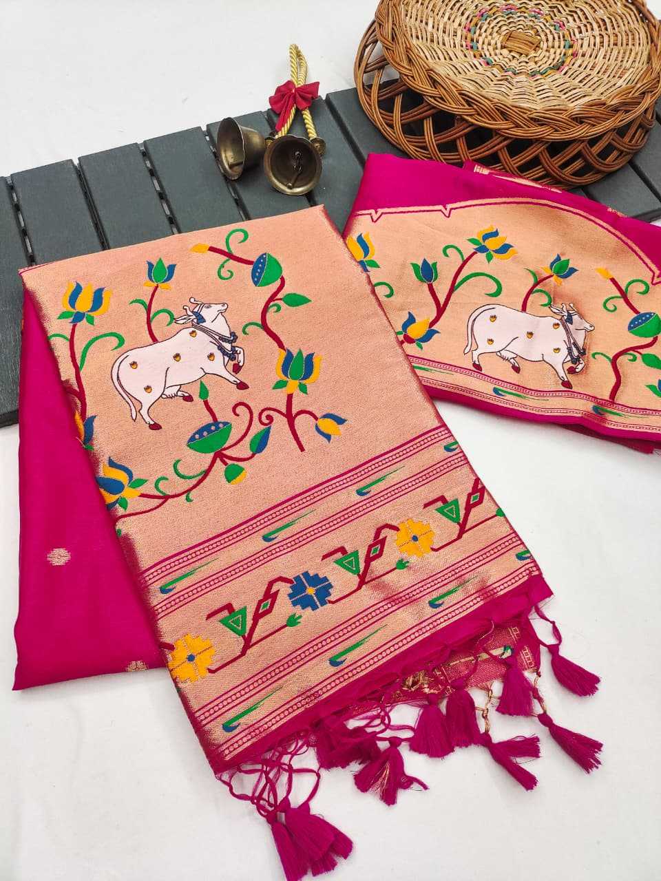 YNF Wholesale Paithani Silk Paithani Sarees KESH532 PICHWAI PAITHANI | Surat Manufacturer