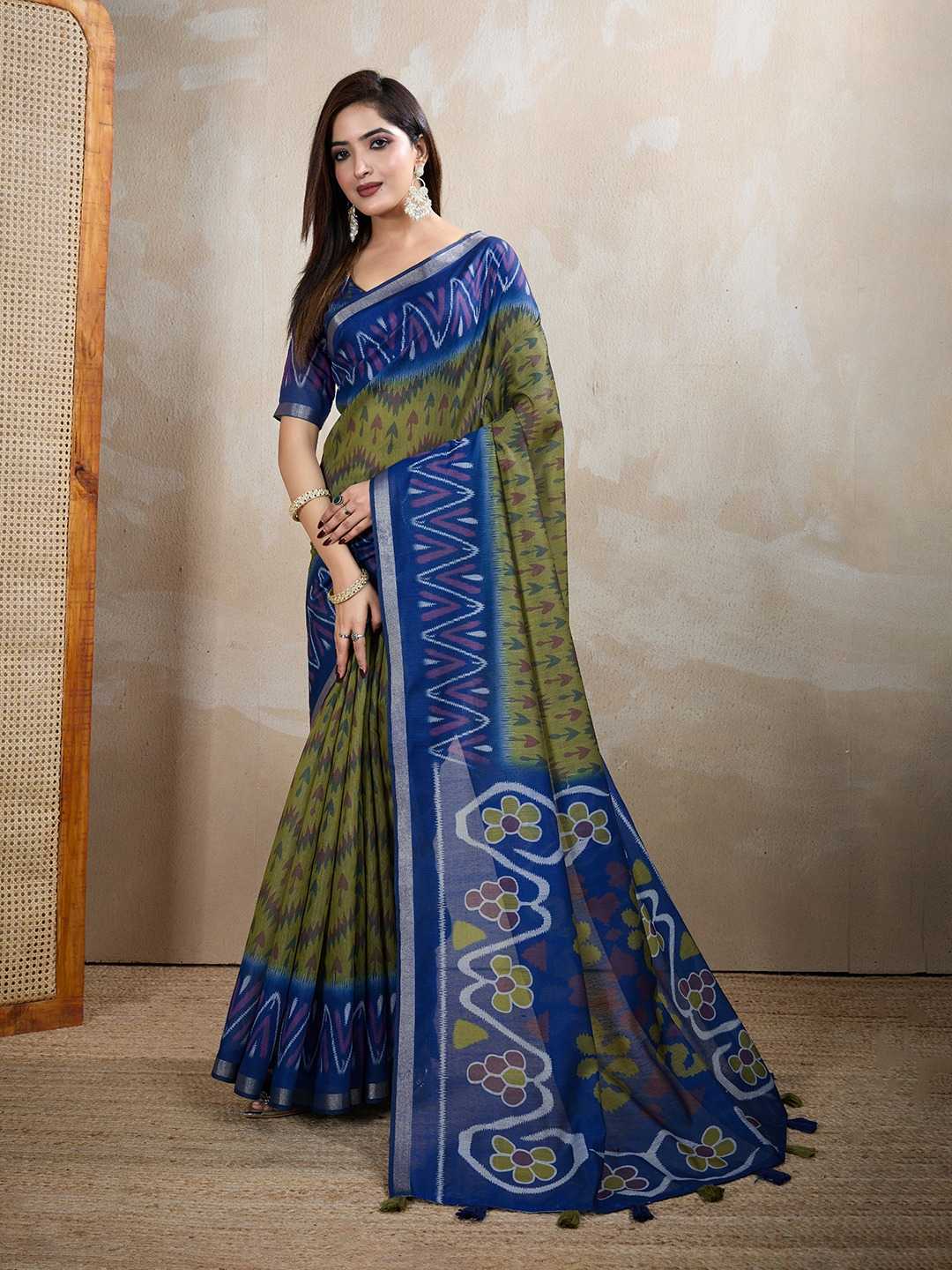 YNF Wholesale Chanderi Cotton Cotton Sarees KESH553 Bhavanshi | Surat Manufacturer