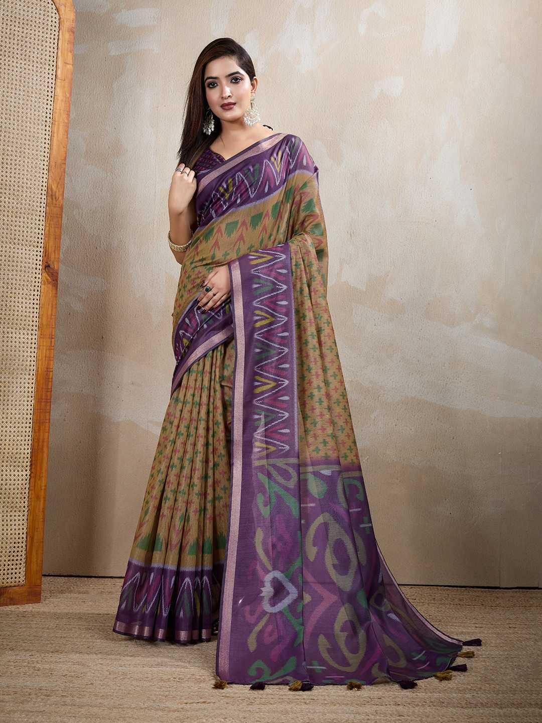 YNF Wholesale Chanderi Cotton Cotton Sarees KESH553 Bhavanshi | Surat Manufacturer