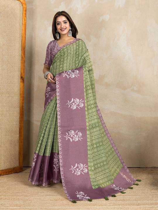 YNF Wholesale Cotton Fancy Sarees KESH553 Chayanika | Surat Manufacturer