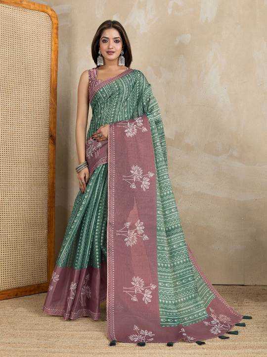 YNF Wholesale Cotton Fancy Sarees KESH553 Chayanika | Surat Manufacturer