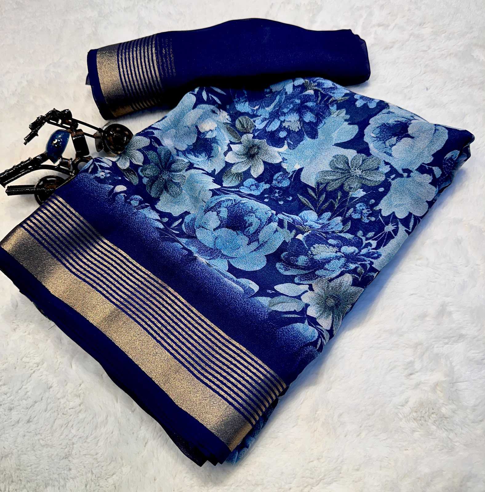 YNF Wholesale Premium Georgette Ready To Wear Sarees KESH574 Drishti | Surat Manufacturer