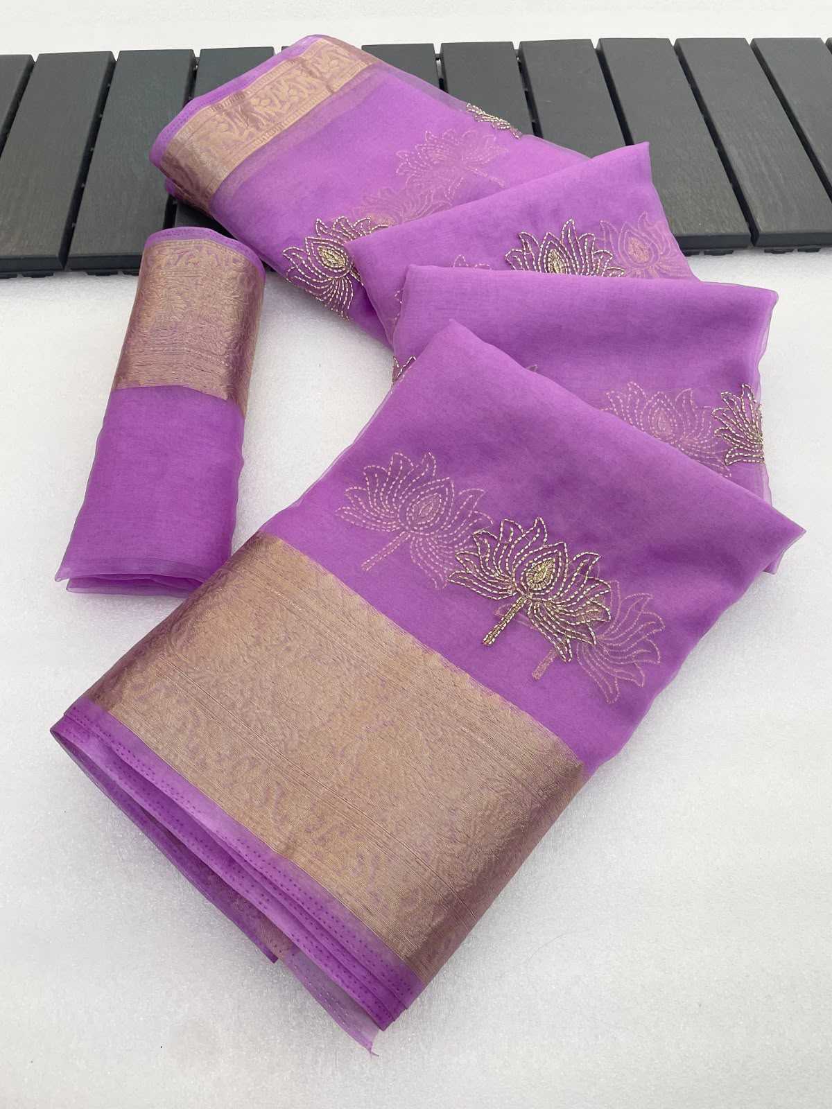 YNF Wholesale Jacquard Sequence Sarees KESH577 Val Kamal | Surat Manufacturer