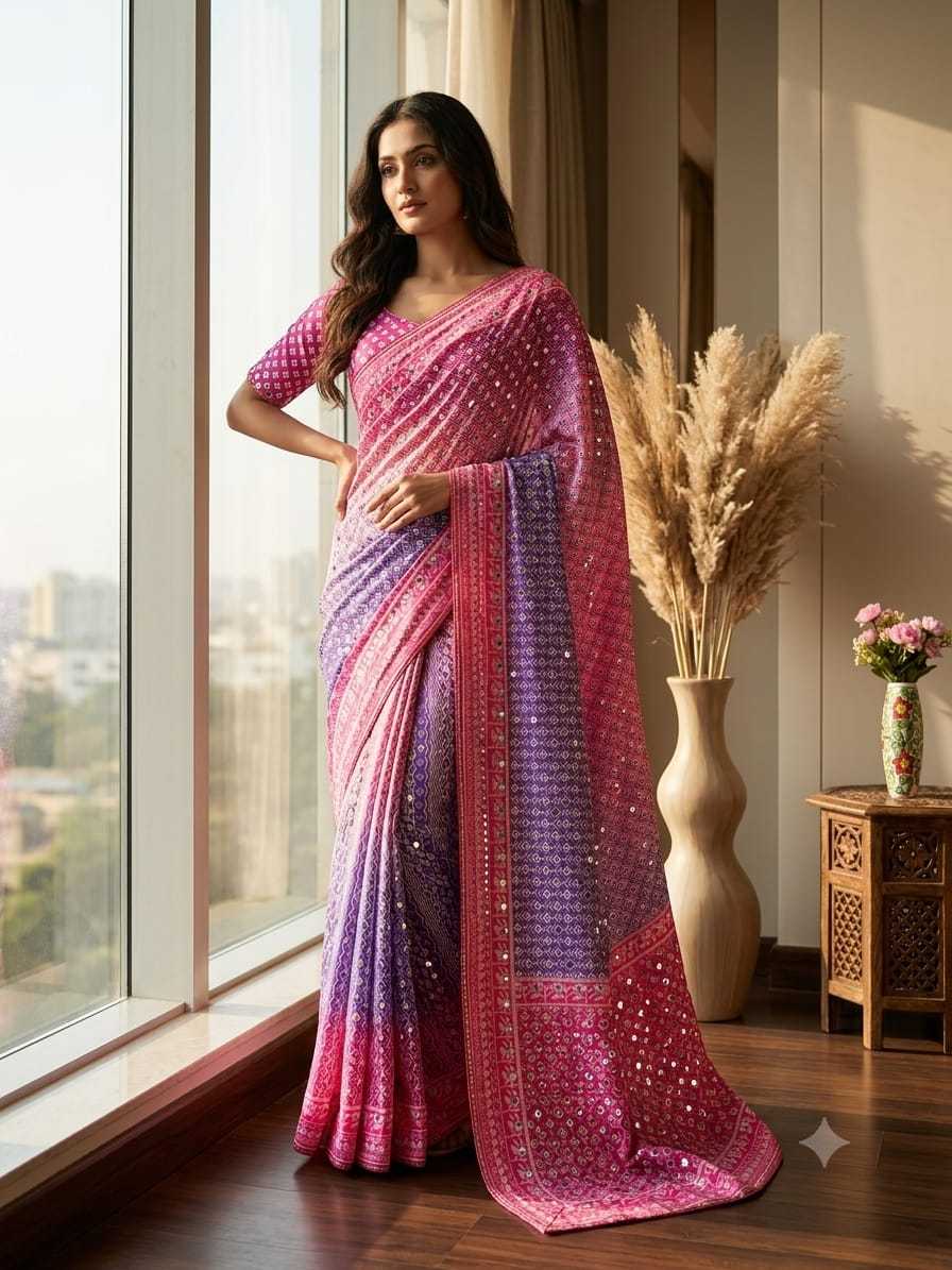 YNF Wholesale Chinon Silk Designer Sarees KESH589 ARYA | Surat Manufacturer