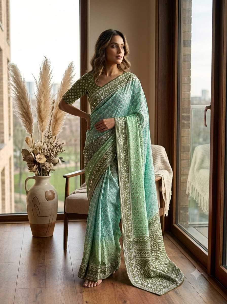 YNF Wholesale Chinon Silk Designer Sarees KESH589 ARYA | Surat Manufacturer