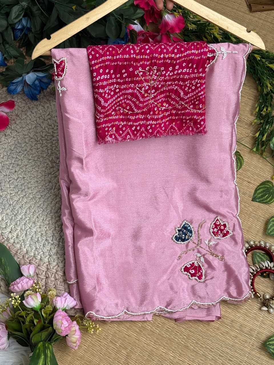 YNF Wholesale Chinon Silk Designer Sarees KESH589 Pankhi | Surat Manufacturer